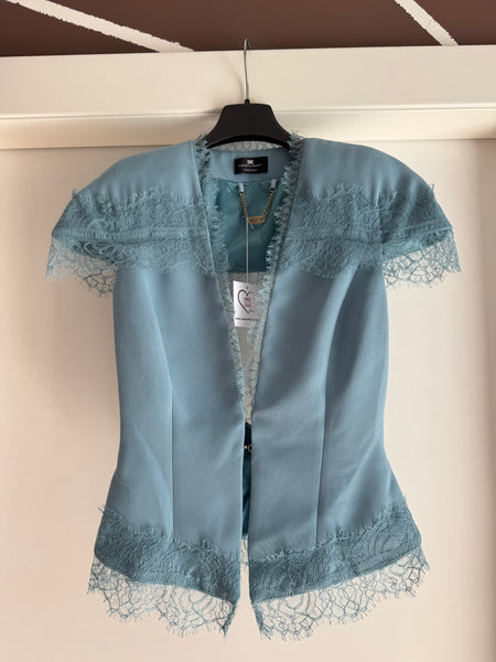 Top/Giacca corta con schiena scoperta