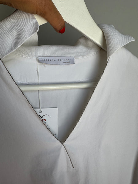 Maxi camicia bianca Fabiana Filippi