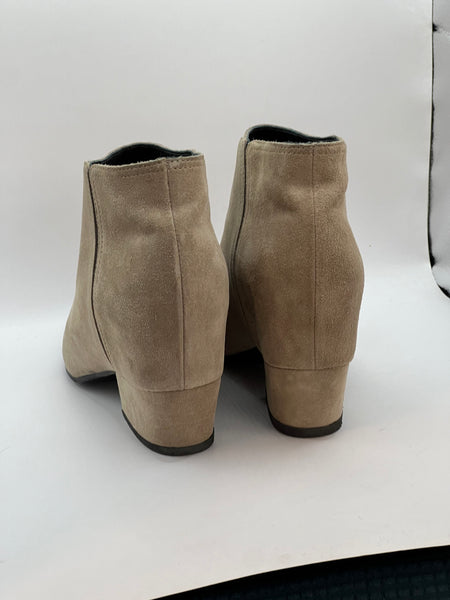 Tronchetti Siena in suede beige