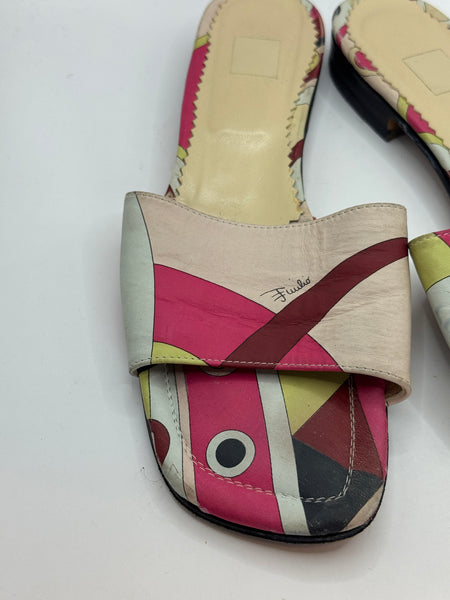 Mules in tessuto Pucci