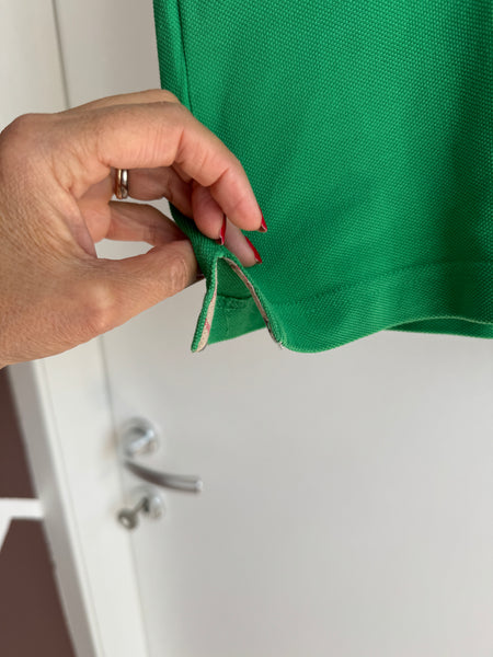 Polo Burberry verde unisex