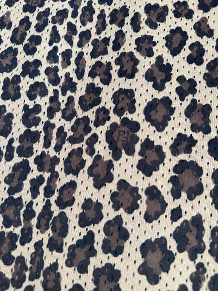 Camicia animalier Fendi vintage