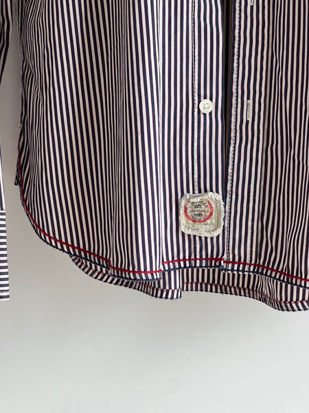 Camicia a righe uomo