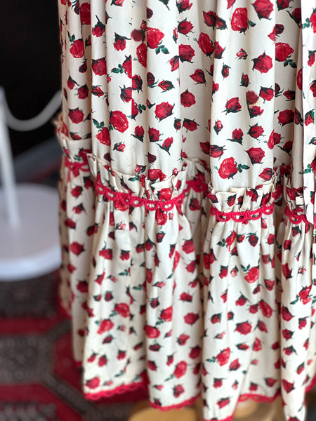 Completo vintage in seta