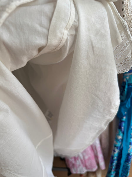 Abito bianco boho