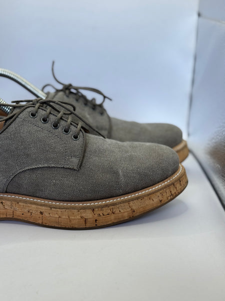 Scarpe Stringate Derby Church's "Impreza" in Tessuto Tecnico Grigio