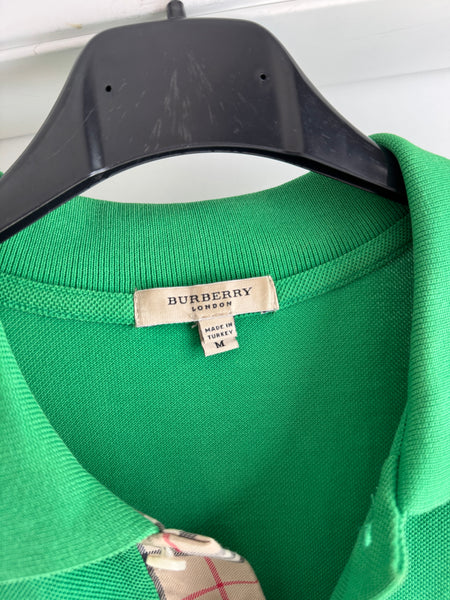 Polo Burberry verde unisex
