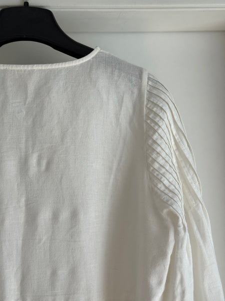 Abito bianco boho