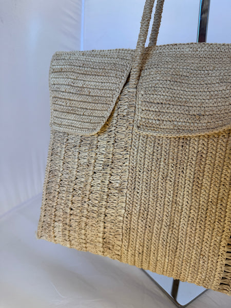 Borsa grande in rafia