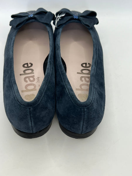 Ballerine blu con paillettes