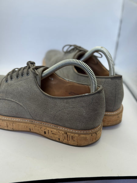 Scarpe Stringate Derby Church's "Impreza" in Tessuto Tecnico Grigio