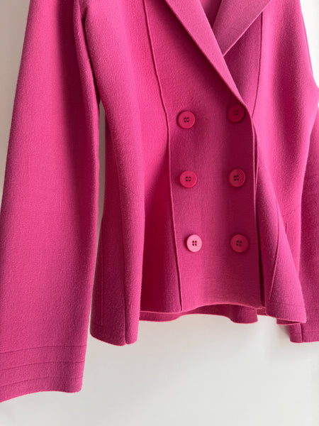 Blazer in maglia Emporio Armani