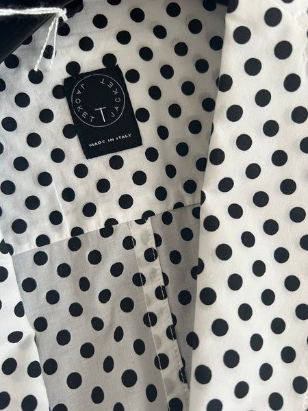 Blazer estivo a pois
