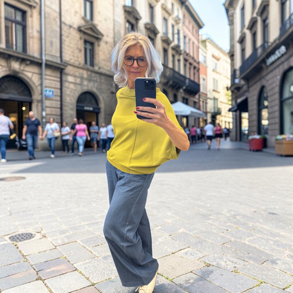 Blusa in maglia
