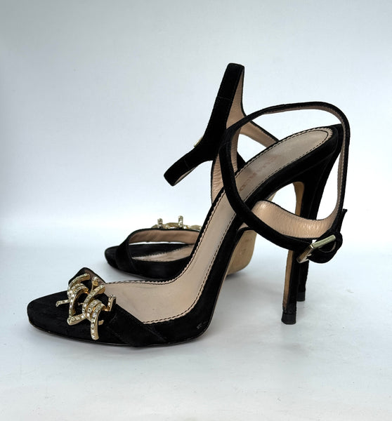 Sandali gioiello suede