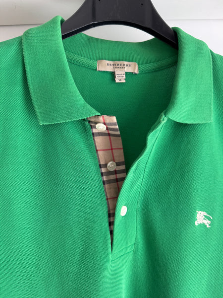 Polo Burberry verde unisex