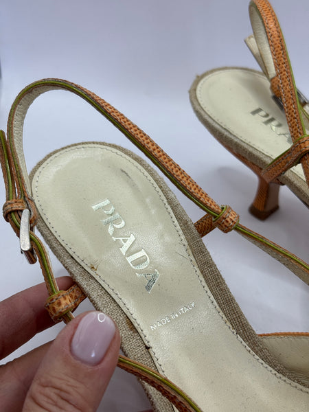 Slingback vintage Prada