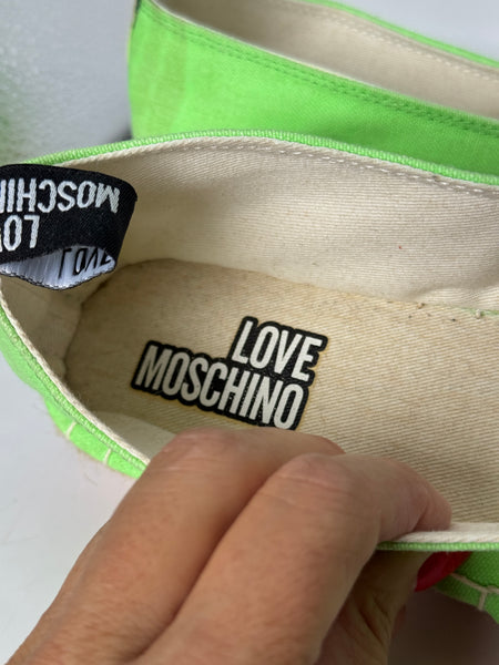 Espadrillas nuove Moschino n.41