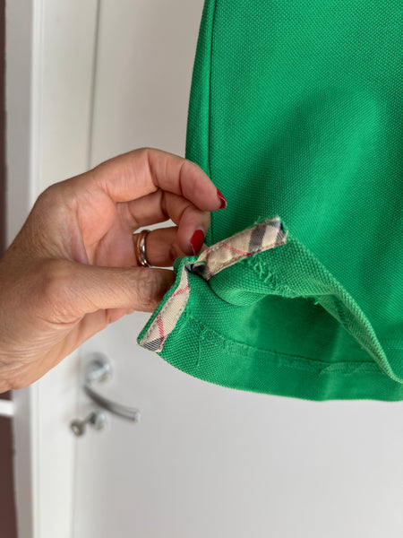 Polo Burberry verde unisex