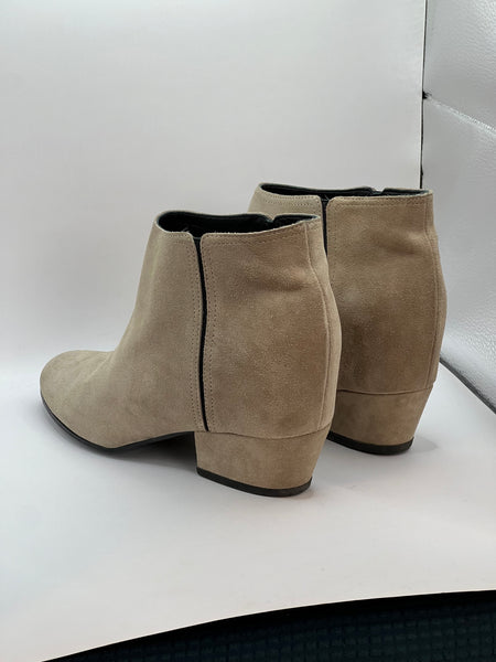 Tronchetti Siena in suede beige