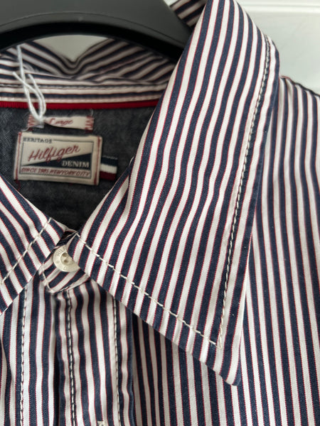 Camicia a righe uomo