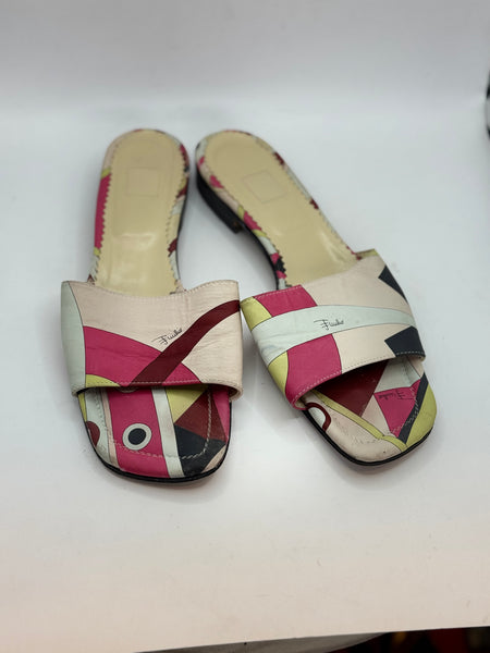 Mules in tessuto Pucci
