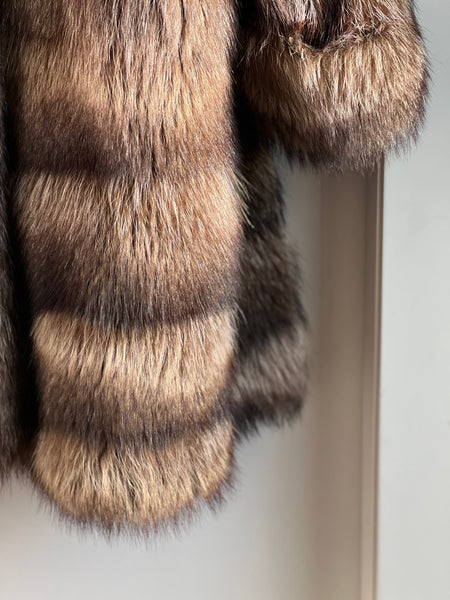 Pelliccia vintage marmotta