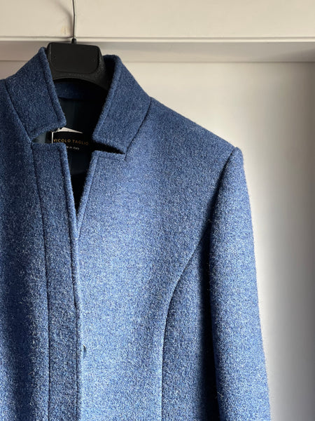 Cappotto lungo blu