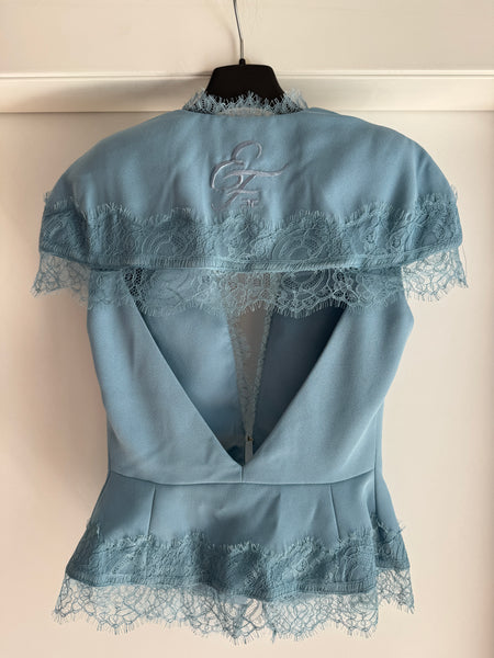 Top/Giacca corta con schiena scoperta