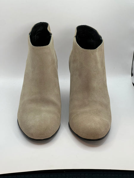 Tronchetti Siena in suede beige