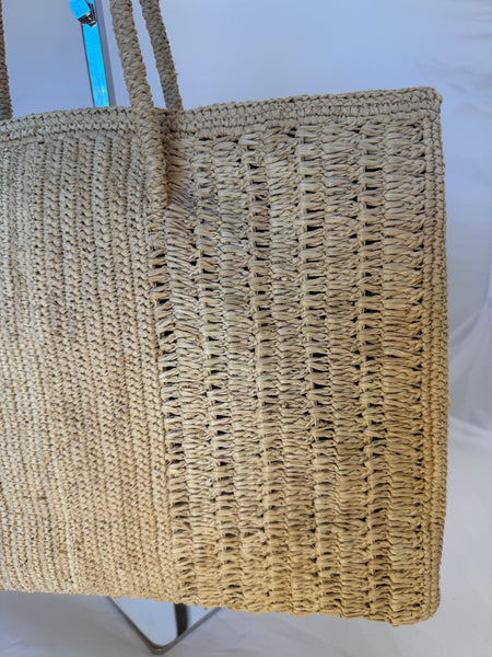 Borsa grande in rafia