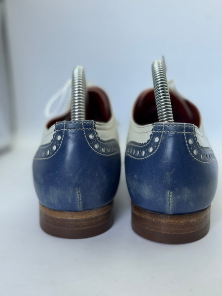 Stringate Santoni bicolori