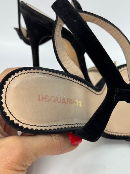Sandali gioiello suede