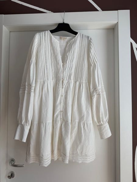 Abito bianco boho