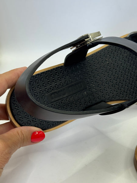 Sandali flat Miu Miu