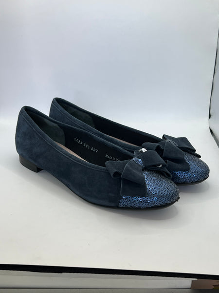 Ballerine blu con paillettes