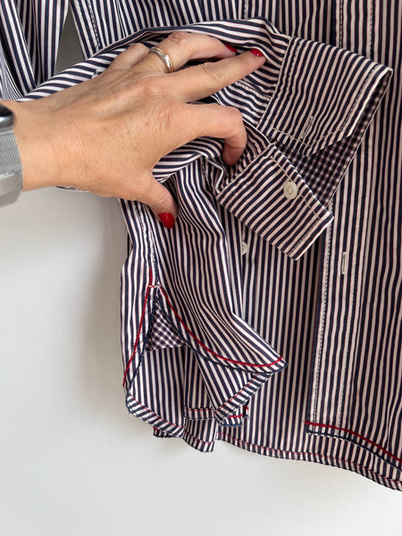 Camicia a righe uomo