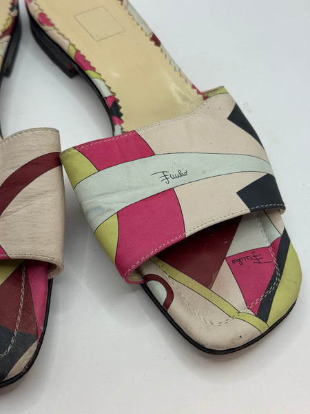 Mules in tessuto Pucci