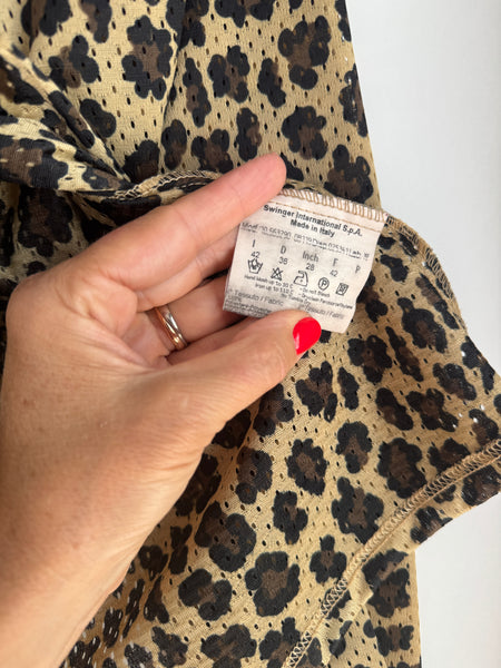 Camicia animalier Fendi vintage