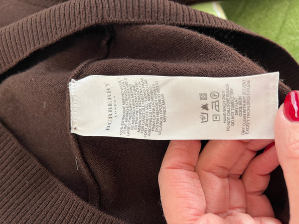 Maglione burberry uomo