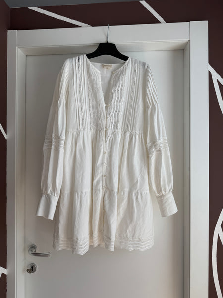 Abito bianco boho