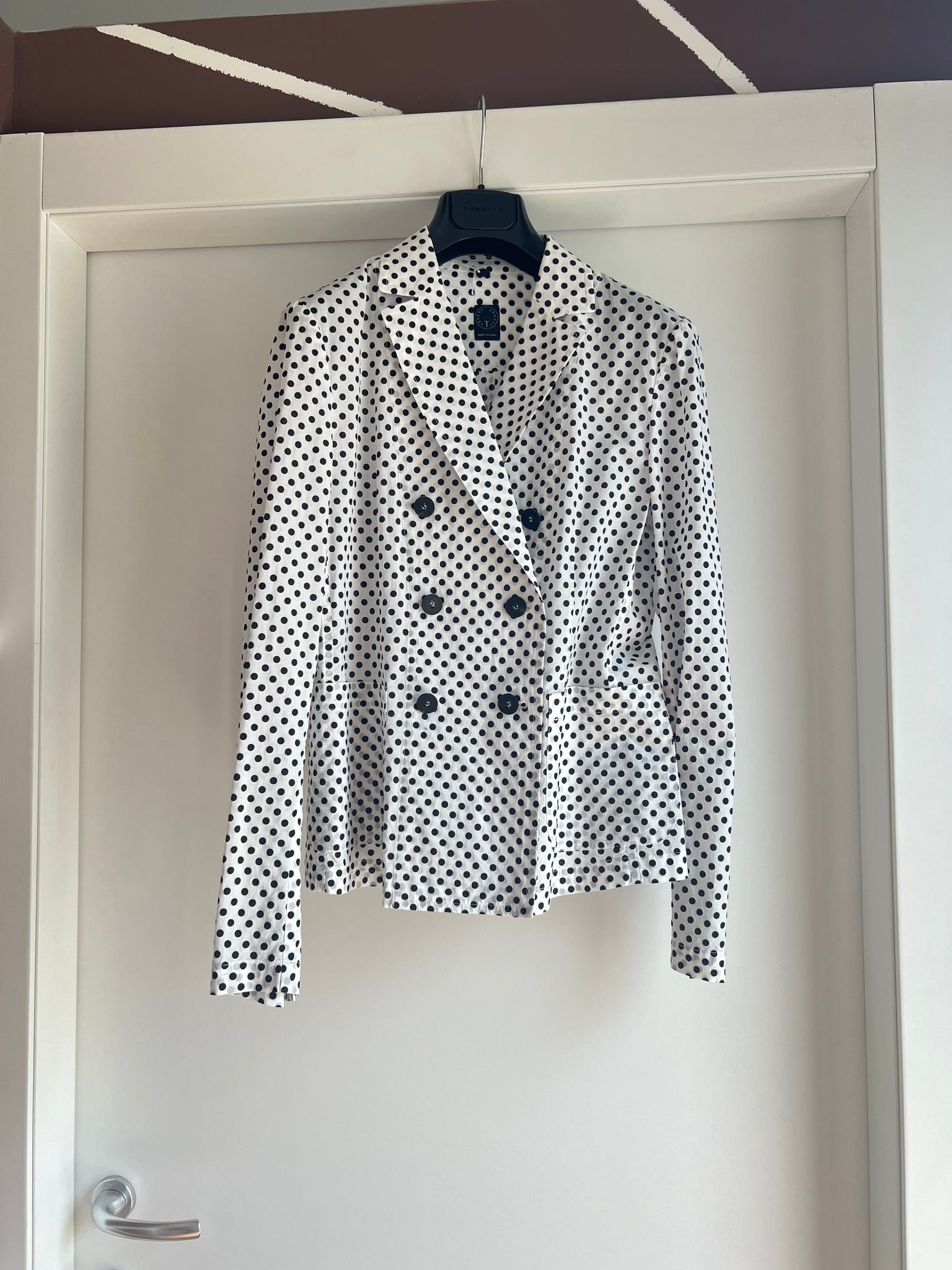 Blazer estivo a pois