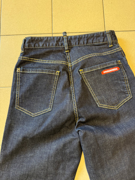 Jeans DSQUARED2 Boston Jean donna taglia 38 scuri straight