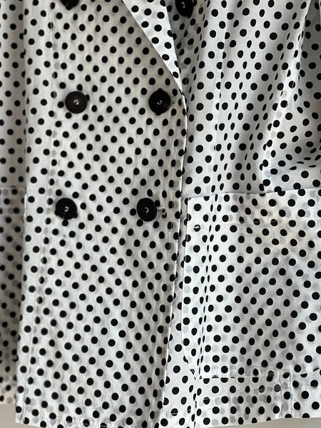 Blazer estivo a pois