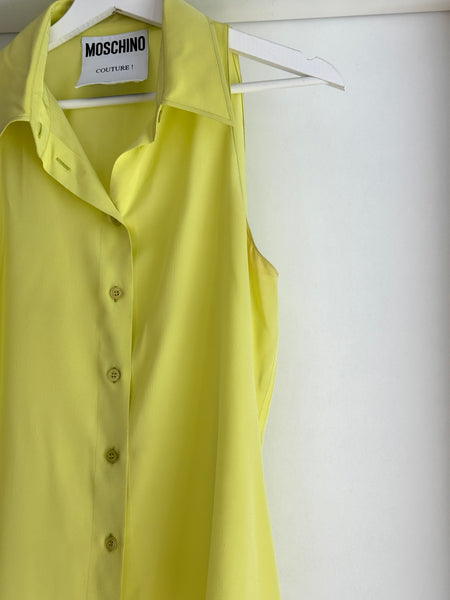 Top blusa smanicata