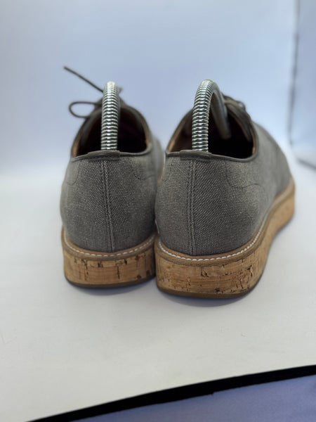 Scarpe Stringate Derby Church's "Impreza" in Tessuto Tecnico Grigio