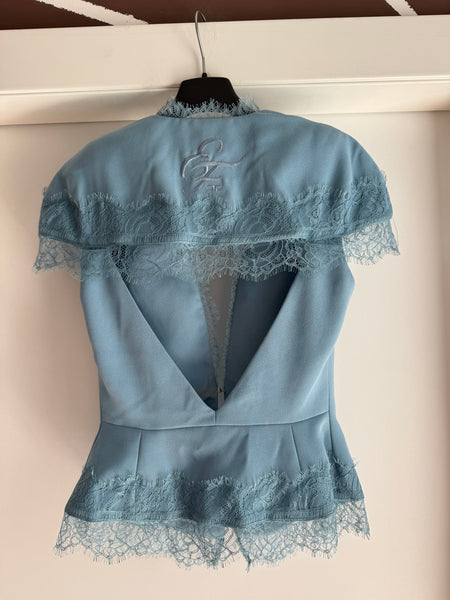 Top/Giacca corta con schiena scoperta