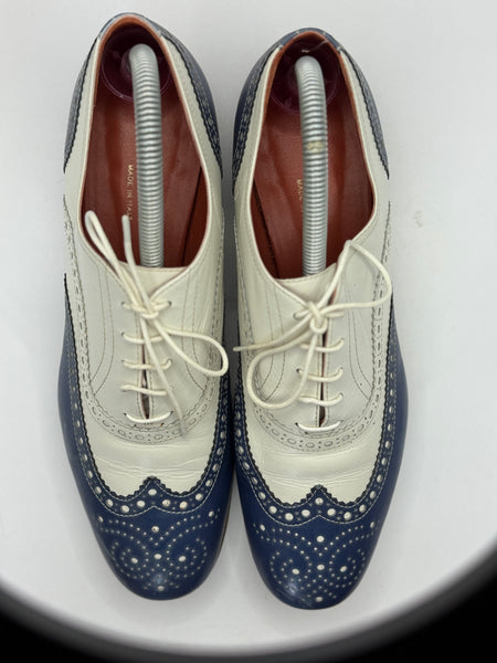 Stringate Santoni bicolori