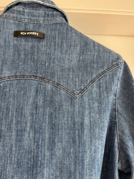 Camicia in denim elasticizza