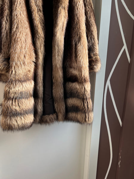 Pelliccia vintage marmotta